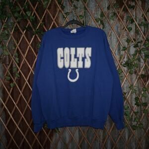 L - Vintage Y2K Nfl Sweatshirts description indianapolis